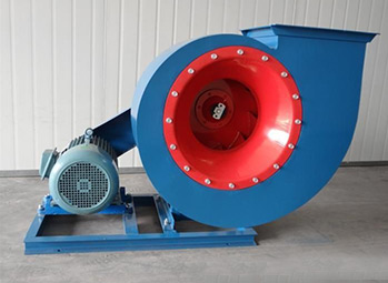 The fan is operated in series to increase the full-pressure fan in series